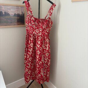 free people laters baby corset midi dress